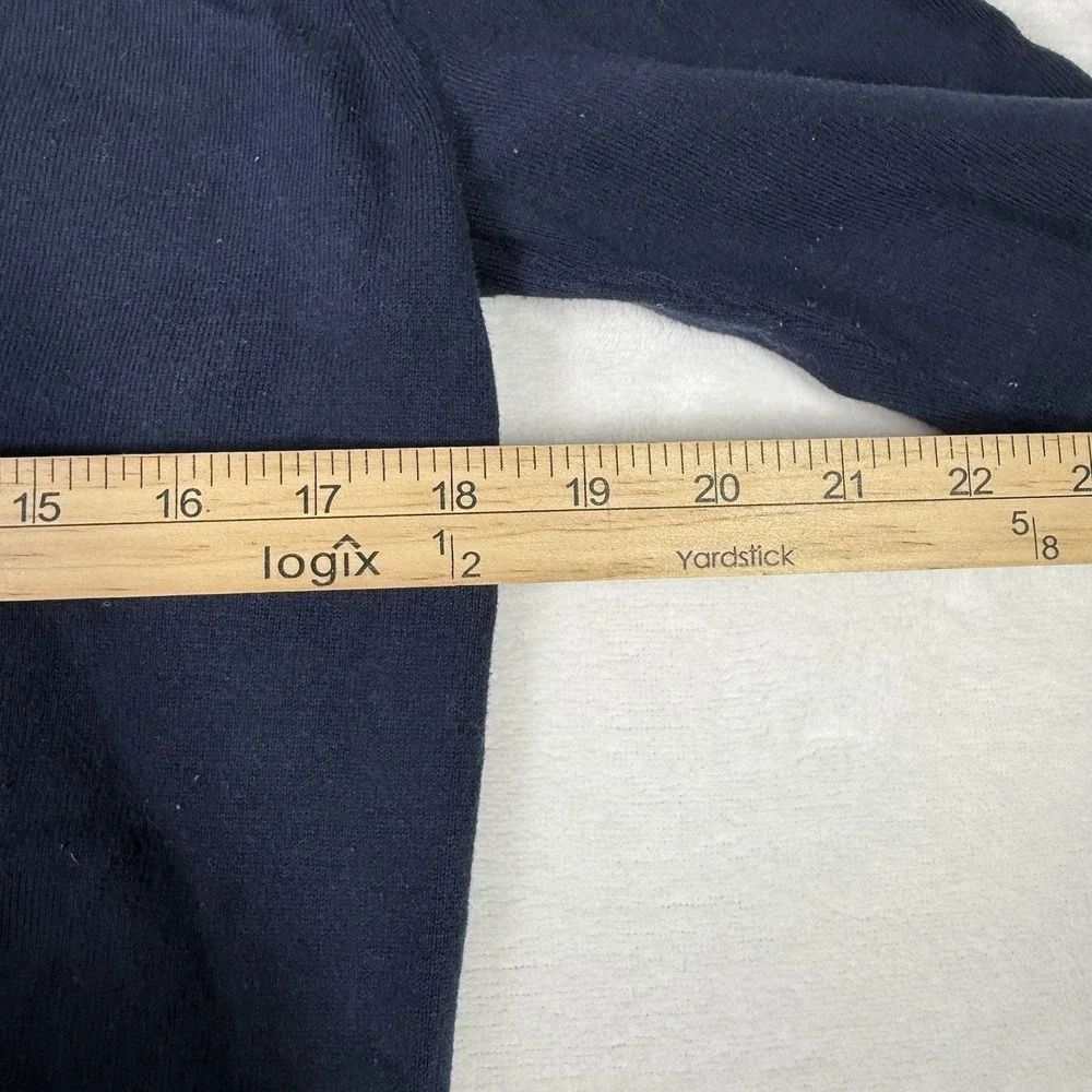 Duluth Trading‎ Cardigan Sweater Womens Size Small Navy Big Buttons Pockets